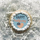 Homefront Heroes, LLC: "Happy Halfway" Shortbread Cookie
